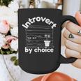 Introvert By Choice Graphic Print Coffee Mug Introvert By Choice Graphic Print Coffee Mug