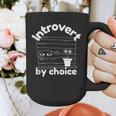 Introvert By Choice Graphic Print Coffee Mug