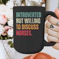 Introvert Cute Horse Lover Horse Riding Equestrian Graphic Print Coffee Mug Introvert Cute Horse Lover Horse Riding Equestrian Graphic Print Coffee Mug