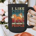Introvert Fox Animal Lover Saying Loner Antisocial Graphic Print Coffee Mug