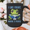 Introvert Herpetologists Amphibian Frog Lover Graphic Print Coffee Mug