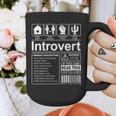 Introvert Label Antisocial Loner Socially Awkward Graphic Print Coffee Mug Introvert Label Antisocial Loner Socially Awkward Graphic Print Coffee Mug