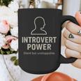 Introvert Power Silent But Unstoppable Graphic Print Coffee Mug Introvert Power Silent But Unstoppable Graphic Print Coffee Mug