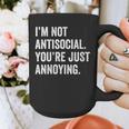 Introvert Quote Snarky Graphic Print Coffee Mug Introvert Quote Snarky Graphic Print Coffee Mug