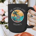 Introvert Relaxation Me Myself And Silence Summer Vacation Graphic Print Coffee Mug