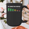 Introvert Tired Battery Graphic Print Coffee Mug Introvert Tired Battery Graphic Print Coffee Mug