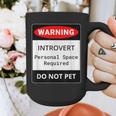 Introvert Warning Danger Do Not Pet Disturb Anti-Social Graphic Print Coffee Mug Introvert Warning Danger Do Not Pet Disturb Anti-Social Graphic Print Coffee Mug
