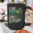Introverted Murder Shows True Crime Lovers Introvert Graphic Print Coffee Mug Introverted Murder Shows True Crime Lovers Introvert Graphic Print Coffee Mug