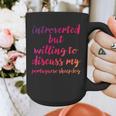Introverted Willing To Discuss Portuguese Sheepdog Introvert Graphic Print Coffee Mug Introverted Willing To Discuss Portuguese Sheepdog Introvert Graphic Print Coffee Mug