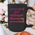 Introverted Willing To Discuss Pyrenean Mastiff Introvert Graphic Print Coffee Mug Introverted Willing To Discuss Pyrenean Mastiff Introvert Graphic Print Coffee Mug