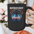 Introvert's Best Friend Noise-Canceling Headphones Graphic Print Coffee Mug