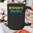 Introverts Unite I Introvert Graphic Print Coffee Mug Introverts Unite I Introvert Graphic Print Coffee Mug
