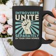 Introverts Unite Separately Introverted Antisocial Graphic Print Coffee Mug Introverts Unite Separately Introverted Antisocial Graphic Print Coffee Mug