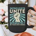 Introverts Unite Separately Introverted Antisocial Graphic Print Coffee Mug Introverts Unite Separately Introverted Antisocial Graphic Print Coffee Mug