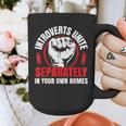 Introverts Unite Separately In Your Own Homes Saying Graphic Print Coffee Mug Introverts Unite Separately In Your Own Homes Saying Graphic Print Coffee Mug