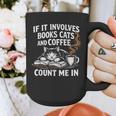 If It Involves Cats Books Coffee Introvert Pet Lover Graphic Print Coffee Mug If It Involves Cats Books Coffee Introvert Pet Lover Graphic Print Coffee Mug