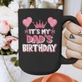 It's My Dad's Birthday Celebration Small Graphic Print Coffee Mug