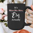 Its Esq Actually Female Lawyer Graduation Pass The Bar Exam Graphic Print Coffee Mug