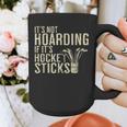 It's Not Hoarding If It's Hockey Sticks Tee Ice Hockey Dad Graphic Print Coffee Mug