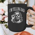 Jesus Im Telling Dad Christian Humor Men Women Kids Graphic Print Coffee Mug