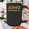 JOMO Joy Of Missing Out Introvert Graphic Print Coffee Mug JOMO Joy Of Missing Out Introvert Graphic Print Coffee Mug
