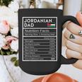 Jordanian Dad Nutrition Facts National Pride For Dad Graphic Print Coffee Mug