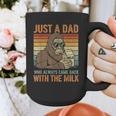 Just A Dad Who Always Came Back With The Milk Daddy Graphic Print Coffee Mug