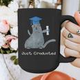 Just Graduated Cat With Graduation Cap And Diploma For Men Women Girls Kids Graphic Print Coffee Mug