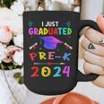 I Just Graduated Pre k Graduation 2024 Pre-Kindergarten Graphic Print Coffee Mug