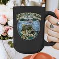 Just Let Me And My Dog By Lake Fishing Introvert Lifestyle Graphic Print Coffee Mug Just Let Me And My Dog By Lake Fishing Introvert Lifestyle Graphic Print Coffee Mug