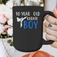 Karate Boy 10 Year Old Kids Shirt Graduation Graphic Print Coffee Mug