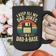 I Keep All My Dad Jokes In A Dad-A-Base Shirt Men Dad Joke Graphic Print Coffee Mug