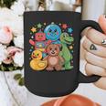 Kidcore Aesthetic Retro Vibes Colorful Cartoon Nostalgia Graphic Print Coffee Mug