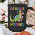 Kids 1st Grade Graduate Dinosaur Trex 1st Grade Graduation Graphic Print Coffee Mug