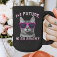Kids Cool Future Is Bright Kids Graduation Or Birthday Graphic Print Coffee Mug