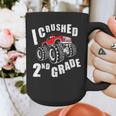 Kids I Crushed 2nd Grade Monster Truck School Graduation Graphic Print Coffee Mug