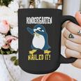 Kids Kindergarten Dabbing Penguin Nailed It Graduation Class 2021 Graphic Print Coffee Mug