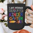 Kids Kindergarten Graduation Class Of 2021 Shirt I Just Graduated Graphic Print Coffee Mug