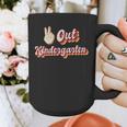 Kids Peace Out Kindergarten Graduation Kindergarten Graduate Graphic Print Coffee Mug