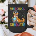 Kids Preschool Graduate Dinosaur Trex Preschool Graduation Graphic Print Coffee Mug