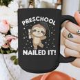Kids Kids Preschool Nailed It Sloth Graduation Graphic Print Coffee Mug