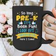 Kids So Long Pre-K Graduation 2025 School Kindergarten Here Come Graphic Print Coffee Mug