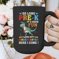 Kids So Long Pre-K Preschool Graduation Kindergarten Here I Come Graphic Print Coffee Mug