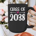 Kindergarten Class Of 2038 First Day School Graduation Girls Graphic Print Coffee Mug