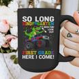 Kindergarten Graduate 2025 Kindergarten Graduation Dino Trex Graphic Print Coffee Mug