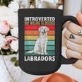 Labrador Retriever Introvert White Lab Graphic Print Coffee Mug Labrador Retriever Introvert White Lab Graphic Print Coffee Mug