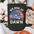Lawn Mowing We Ride At Dawn Father Day Care Mower Dad Graphic Print Coffee Mug