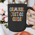 Lawyer True Crime Lover Addict Graduation Apparel Criminal Justice Girlie Major Degree Future Detective Graphic Print Coffee Mug