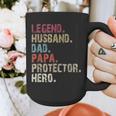 Legend Husband Dad Papa Protector Hero For Dad Graphic Print Coffee Mug
