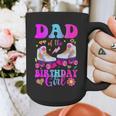 Let's Roll Dad Of The Birthday Girl Roller Skate Birthday Graphic Print Coffee Mug
